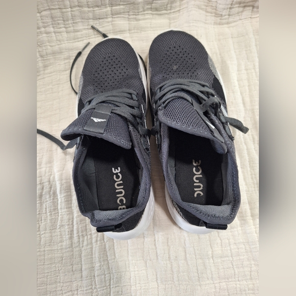 Adidas Gray and Black Athletic Shoes Sneakers